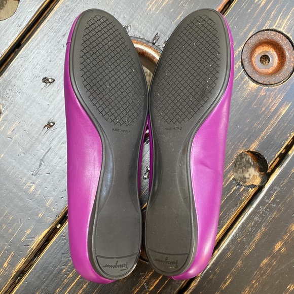 Ferragamo Purple Flats - Picture 8 of 11